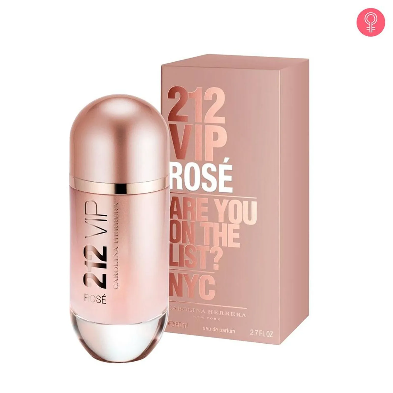 212 VIP Rosé - Eau de Parfum 80ml