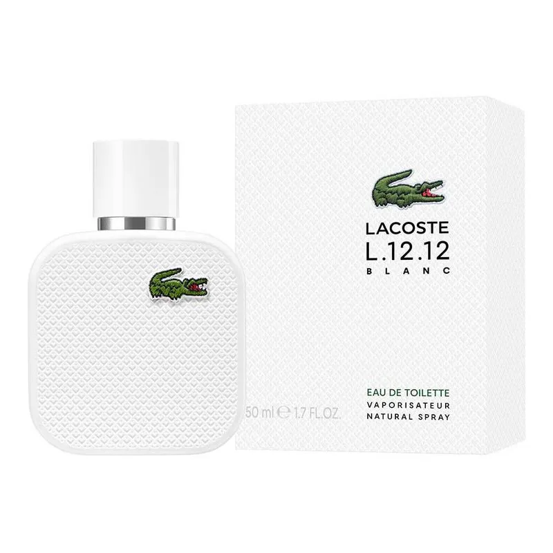 Perfume Lacoste L.12.12 Blanc Masculino - Eau de Toilette 100ml - Imagem 2